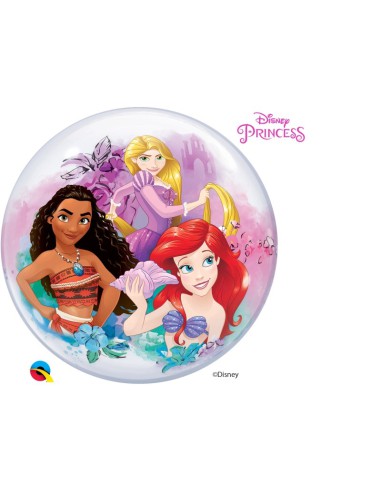 Balão BUBBLE Princesas 56cm