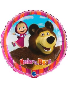 Balão FOIL Masha e Urso  46cm 2