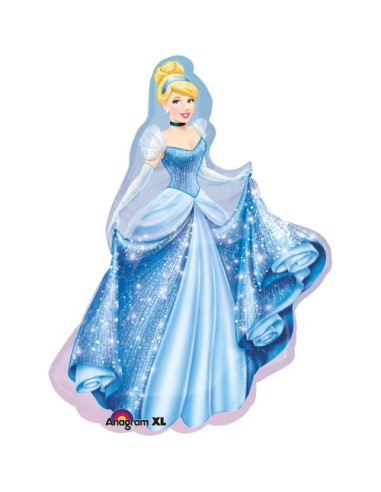 Balão FOIL Princesa Cinderela 84cm