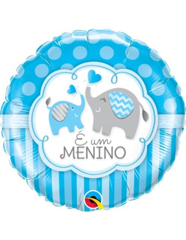 Balão FOIL É um Menino 46cm