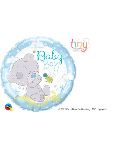 Balão FOIL Baby Boy Ursinho 46cm