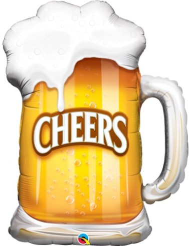 Balão FOIL Caneca de Cerveja 89cm