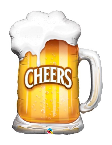 Balão FOIL Caneca de Cerveja 89cm