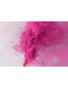 Disparo de Fumo Rosa com Rastilho 2