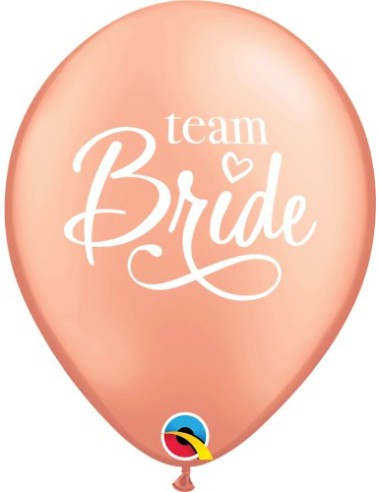 Team Bride Rose Gold 5 uni. 11' RND