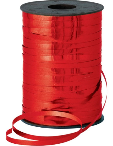 Curling metálico rbn 5mmx250m vermelho