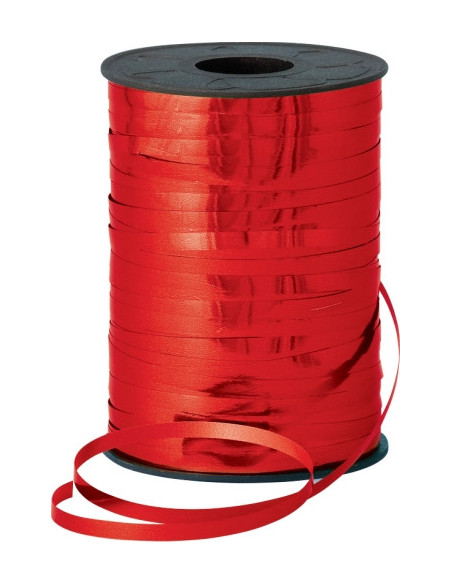 Curling metálico rbn 5mmx250m vermelho
