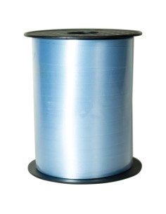 BALLOON RIBBON WIDE PASTEL BLUE 15 MM X 100 M