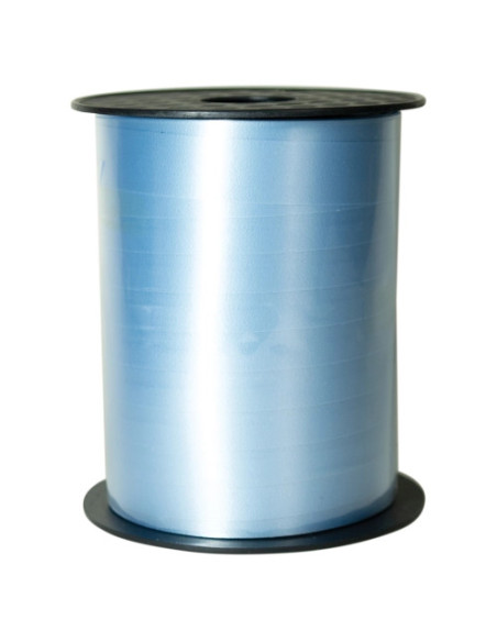 BALLOON RIBBON WIDE PASTEL BLUE 15 MM X 100 M