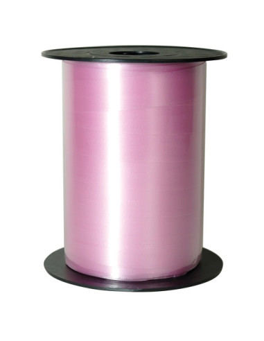 BALLOON RIBBON WIDE PASTEL PINK 15 MM X 100 M