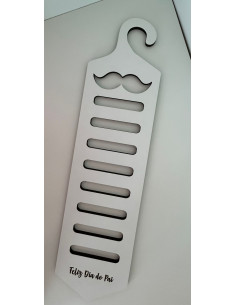 Suporte para Gravatas Dia do Pai