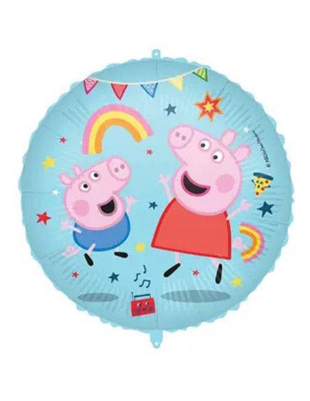 Balão FOIL  Redondo PEPPA PIG 46cm