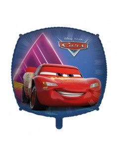 Balão FOIL  Quadrado CARS 43cm