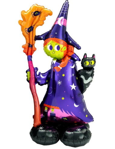 Halloween - Bruxa Assustadora 60cm x 139cm