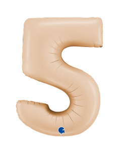 Balão FOIL N°5 Satin Nude 102cm
