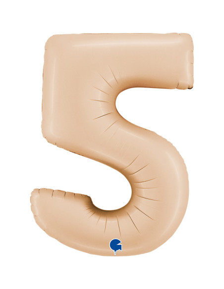 Balão FOIL N°5 Satin Nude 102cm
