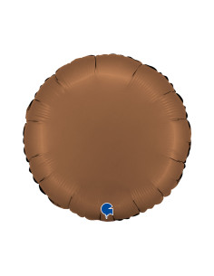 Balão FOIL Redondo Chocolate 46cm