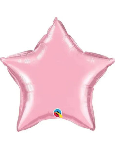 Balão FOIL Estela Pearl Pink 91 cm