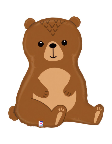 Balão FOIL Urso da Floresta 86cm