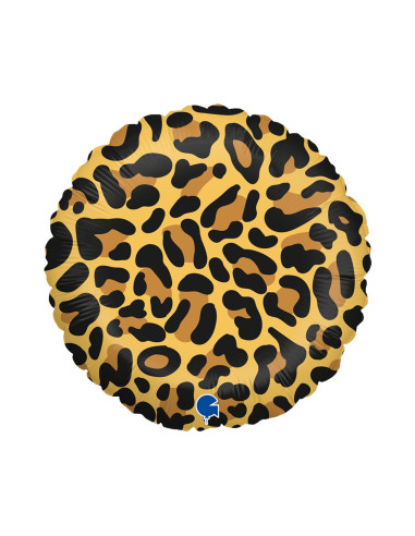 Balão FOIL Pele de Leopardo 46cm