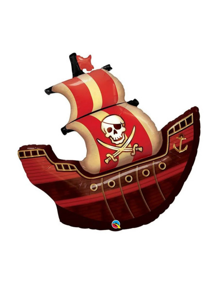 Balão Navio Pirata 102cm